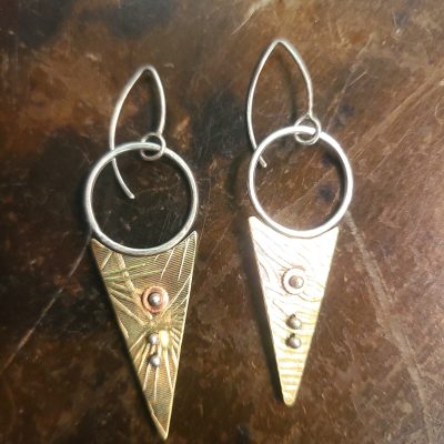 Tribal Spear Hoops
