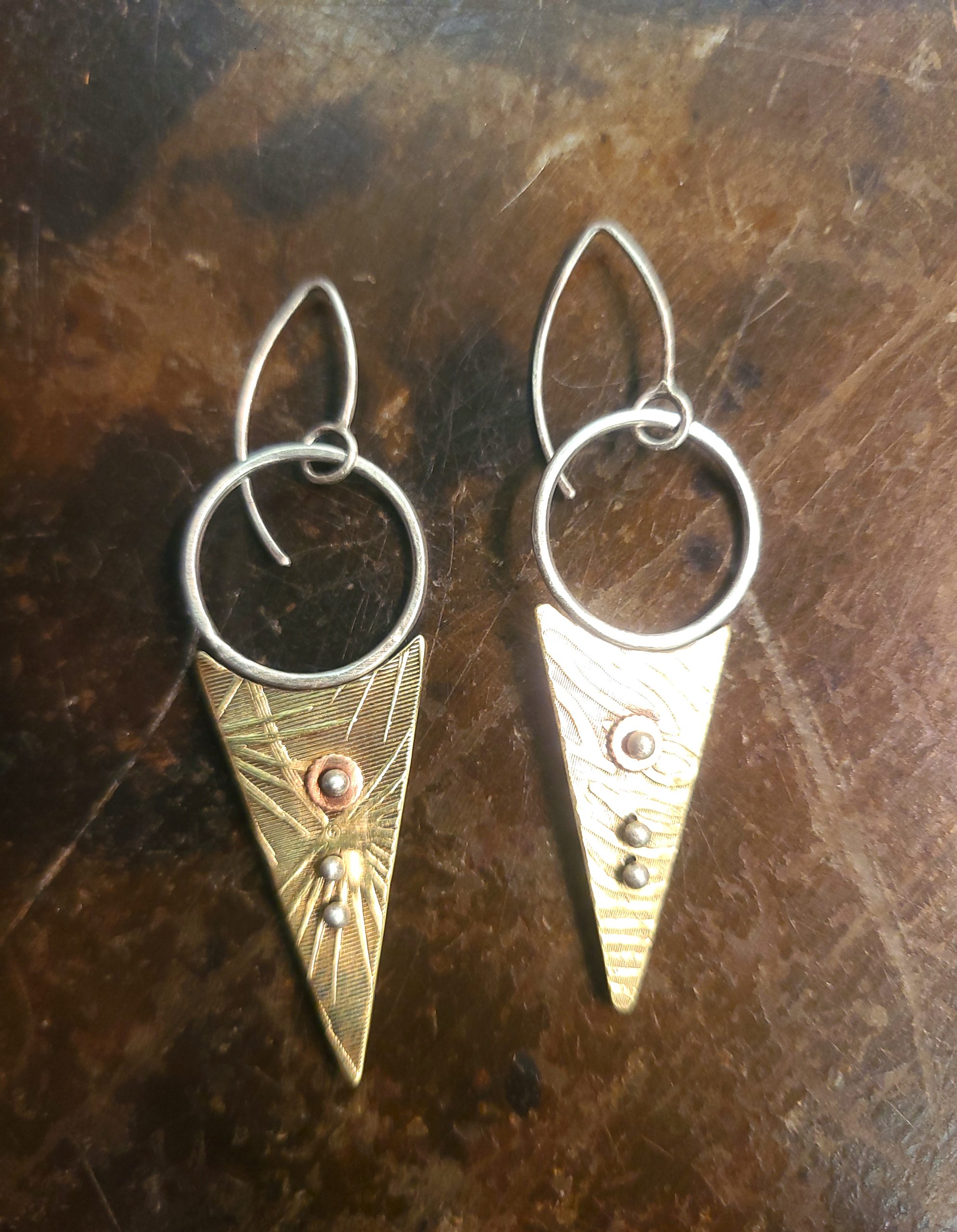 Tribal Spear Hoops
