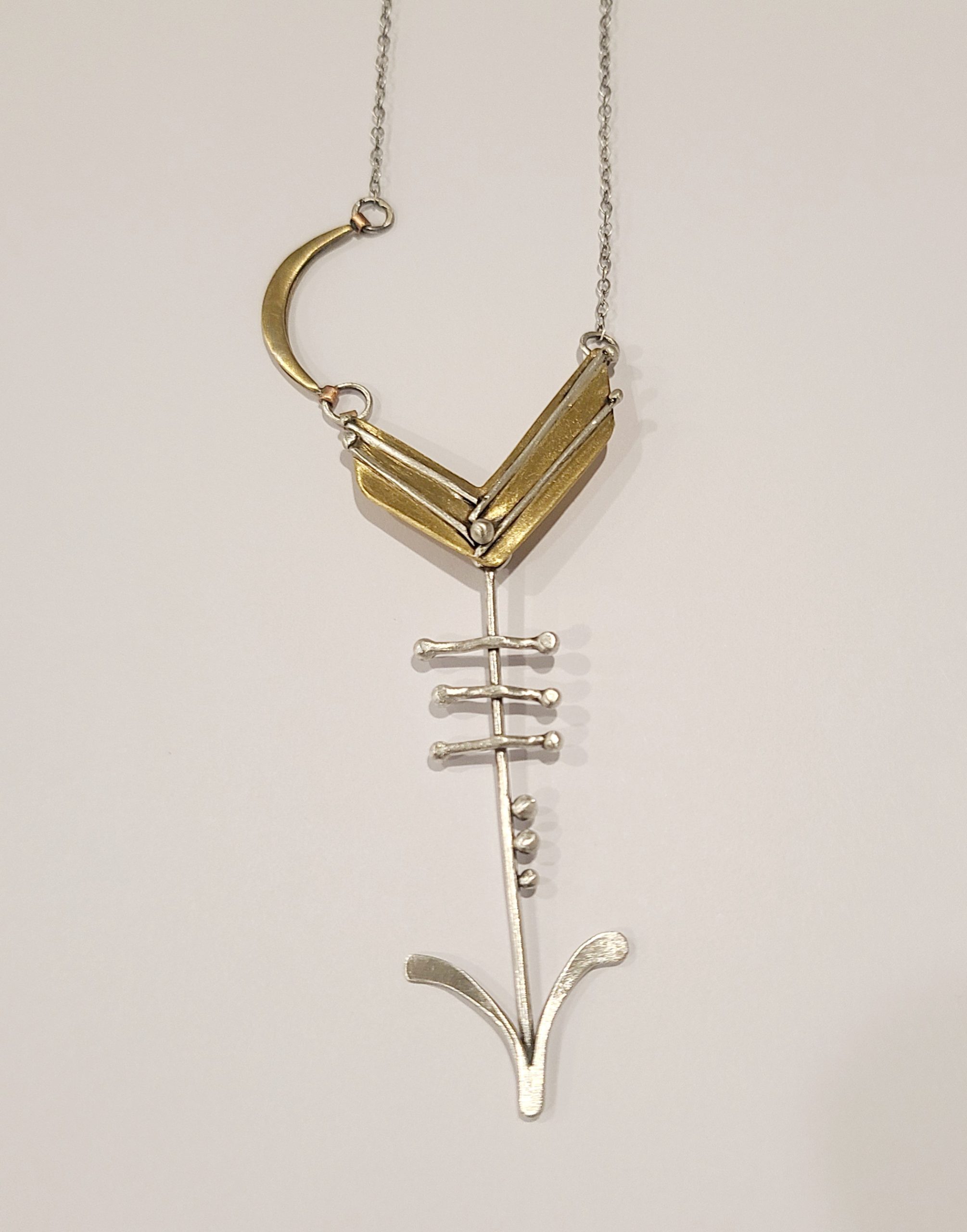 Feather Arrow Necklace - Image 3