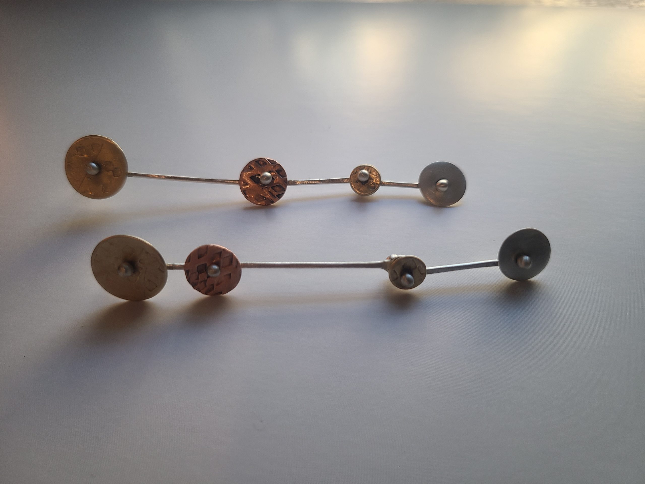 Dot and Line Earrings - Image 5