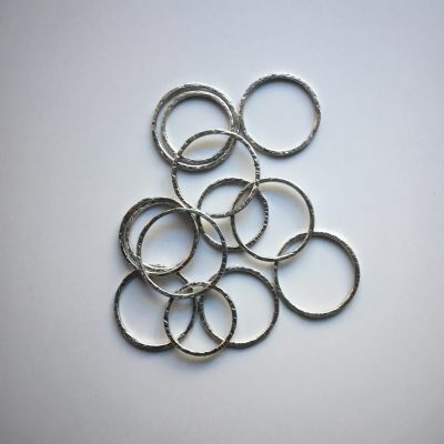 Hammered Stacking Rings