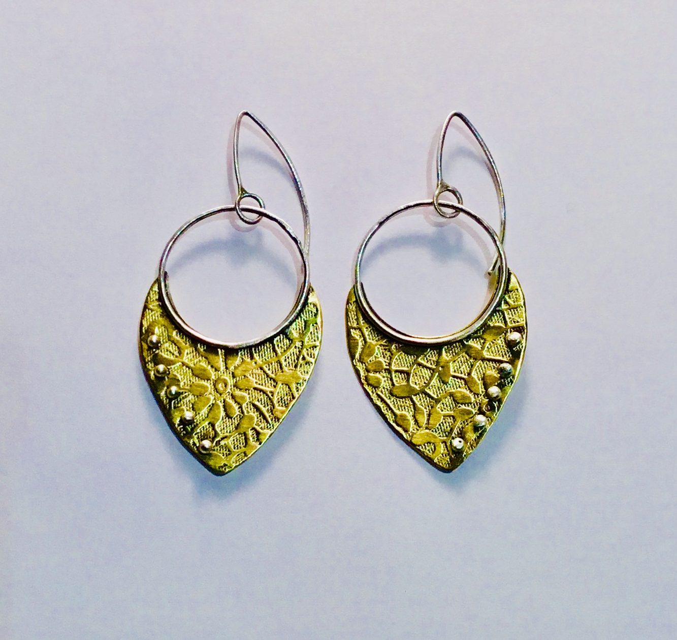 Tribal Tear Hoops