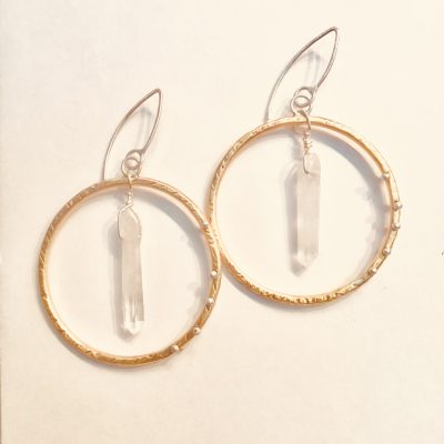Large Rivet Hoops