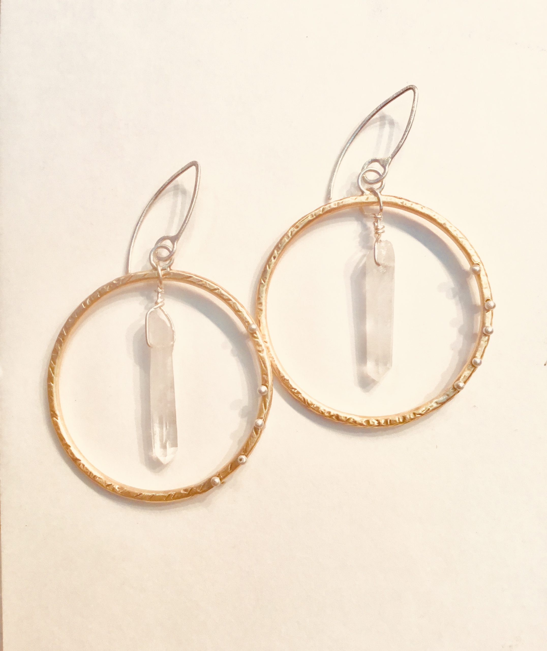 Large Rivet Hoops