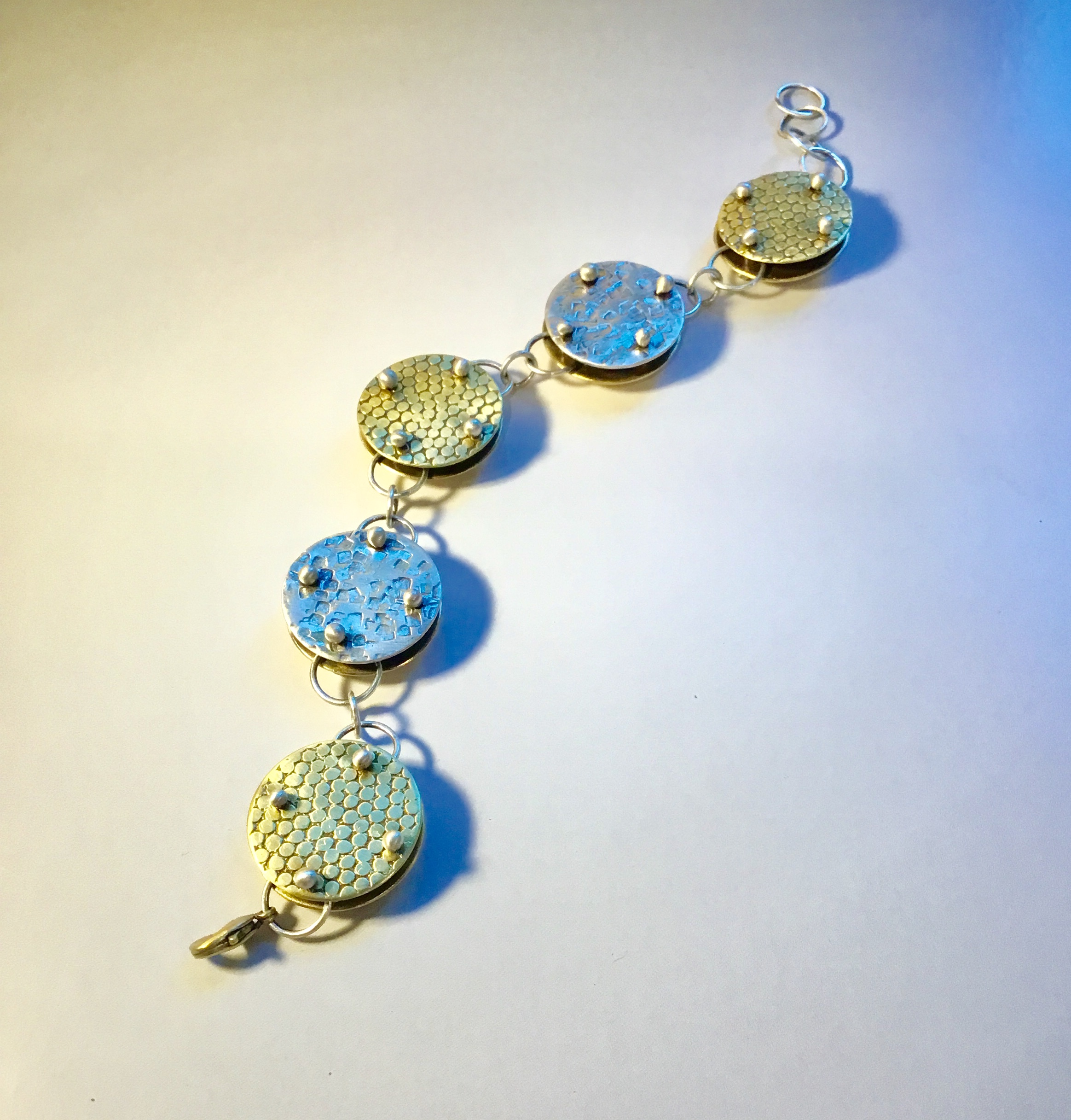 Spaceship Discs Bracelet